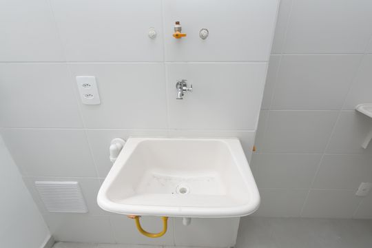 Área de Serviço de apartamento à venda com 2 quartos, 38m² em Vila Campanela, São Paulo