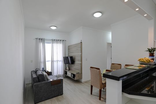 Sala de apartamento para alugar com 3 quartos, 67m² em Centro, Mogi das Cruzes