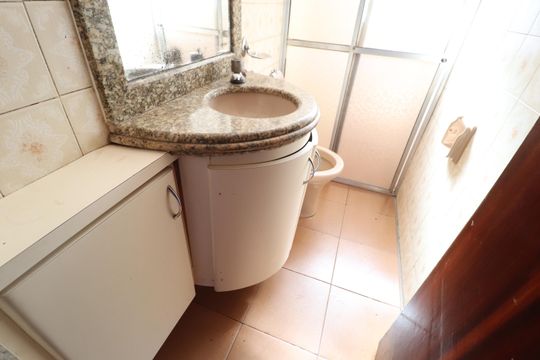 Banheiro Social de casa para alugar com 2 quartos, 150m² em Jaraguá, Uberlândia