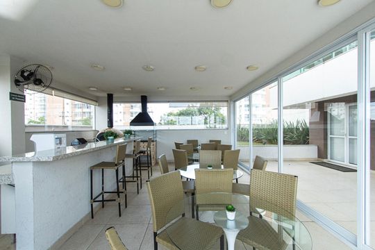 Área comum de apartamento para alugar com 1 quarto, 50m² em Jardim Americano, Sorocaba