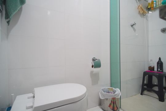 Banheiro de apartamento à venda com 2 quartos, 80m² em Centro, São Leopoldo