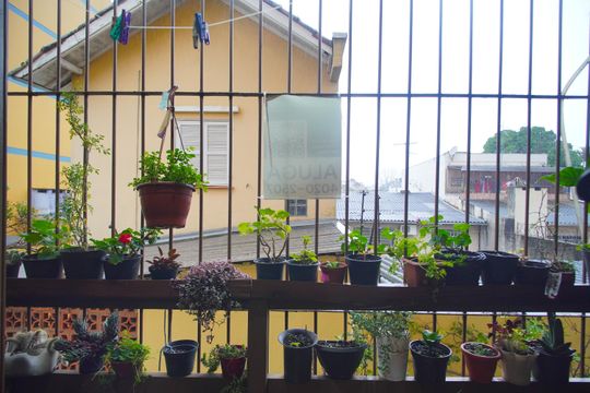 varanda do Quarto 2 de apartamento à venda com 2 quartos, 80m² em Centro, São Leopoldo