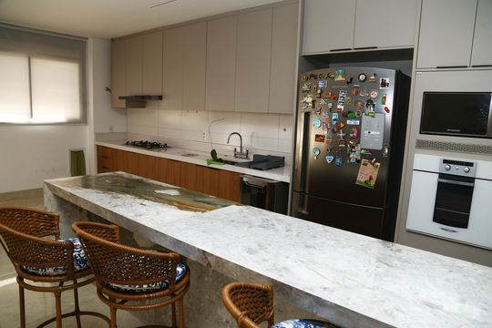 Cozinha Americana de apartamento para alugar com 4 quartos, 227m² em Setor Marista, Goiânia