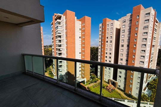 Varanda de apartamento para alugar com 3 quartos, 172m² em Tamboré, Santana de Parnaíba