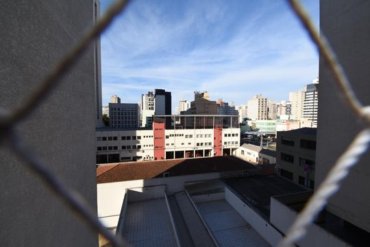 Vista da Varanda de kitnet/studio para alugar com 1 quarto, 36m² em Centro, Curitiba