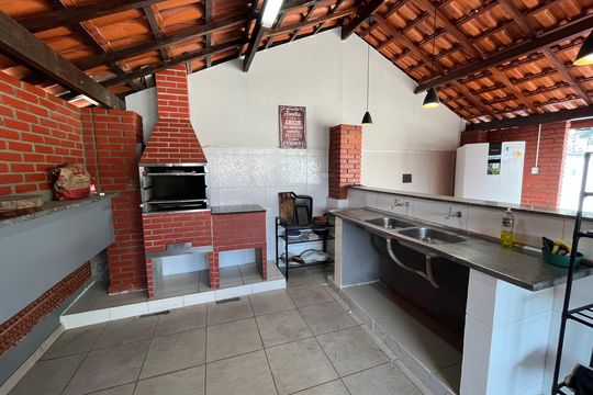 Área comum - Churrasqueira de apartamento para alugar com 3 quartos, 75m² em Vila Pirajussara, São Paulo