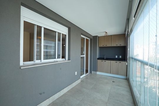 Varanda de apartamento à venda com 2 quartos, 84m² em Vila Dom Pedro I, São Paulo