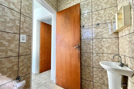 Banheiro de apartamento para alugar com 1 quarto, 40m² em Americanópolis, São Paulo