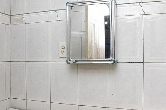 Banheiro de casa para alugar com 2 quartos, 100m² em Menino Deus, Porto Alegre