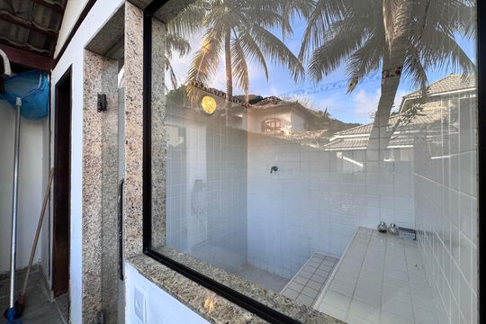 Área externa de casa de condomínio para alugar com 4 quartos, 650m² em Recreio dos Bandeirantes, Rio de Janeiro