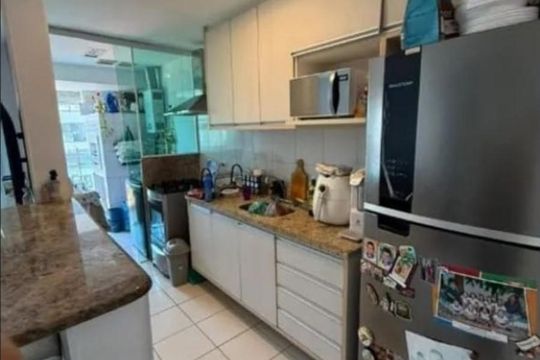 Cozinha de apartamento à venda com 3 quartos, 85m² em São Francisco, Niterói