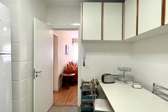 Cozinha de apartamento para alugar com 2 quartos, 121m² em Perdizes, São Paulo