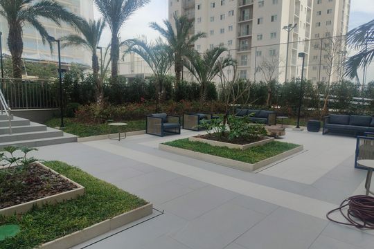 Área externa de apartamento à venda com 3 quartos, 126m² em Brás, São Paulo
