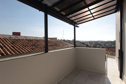 Varanda da Sala de apartamento para alugar com 2 quartos, 100m² em Piratininga, Belo Horizonte