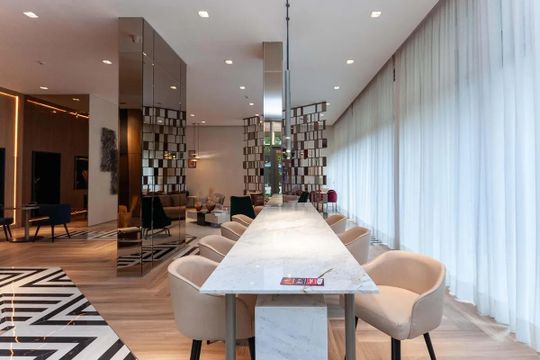 Área comum de apartamento para alugar com 1 quarto, 38m² em Perdizes, São Paulo