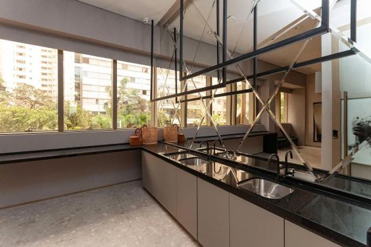 Área comum de apartamento para alugar com 1 quarto, 38m² em Perdizes, São Paulo