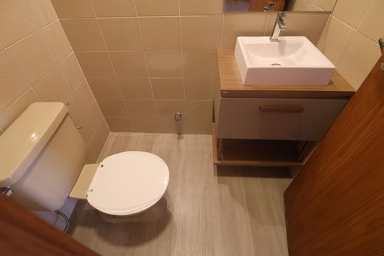 Lavabo de apartamento para alugar com 3 quartos, 166m² em Vila Eunice Nova, Cachoeirinha