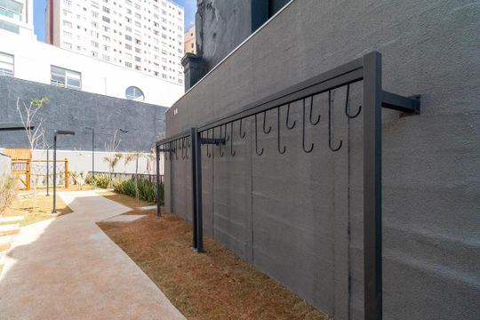 Bicicletário de apartamento para alugar com 2 quartos, 38m² em Barra Funda, São Paulo