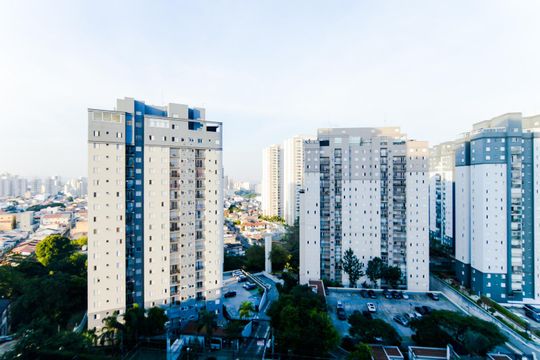 Vista do Quarto 2 - Suíte de apartamento à venda com 3 quartos, 96m² em Vila Augusta, Guarulhos