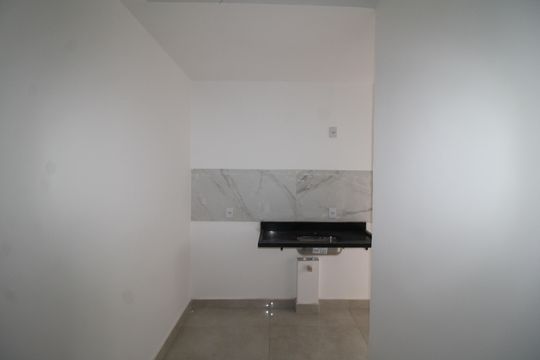 Sala / Cozinha de apartamento à venda com 2 quartos, 38m² em Vila Isolina Mazzei, São Paulo