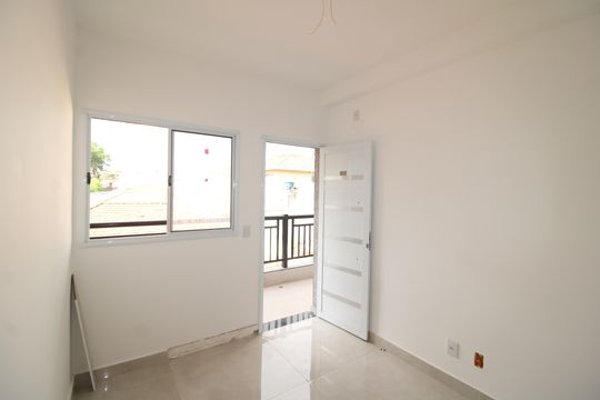 Sala / Cozinha de apartamento à venda com 2 quartos, 38m² em Vila Isolina Mazzei, São Paulo