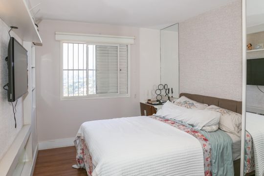 Suíte de apartamento para alugar com 3 quartos, 136m² em Perdizes, São Paulo