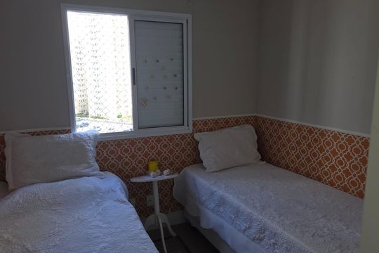 Quarto de apartamento à venda com 2 quartos, 84m² em Jardim Santa Eudoxia, Campinas