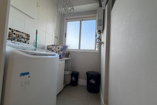 Área de serviço de apartamento à venda com 2 quartos, 84m² em Jardim Santa Eudoxia, Campinas