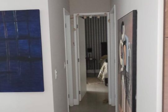 Corredor de apartamento à venda com 2 quartos, 84m² em Jardim Santa Eudoxia, Campinas