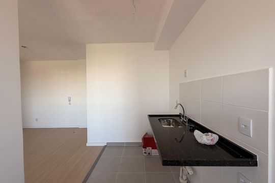 Cozinha de apartamento para alugar com 2 quartos, 53m² em Medeiros, Jundiaí