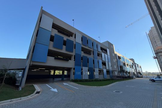 Área comum - edifício garagem de apartamento para alugar com 2 quartos, 53m² em Medeiros, Jundiaí
