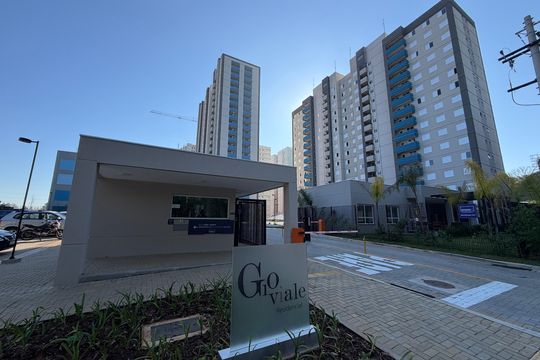 Fachada de apartamento para alugar com 2 quartos, 53m² em Medeiros, Jundiaí