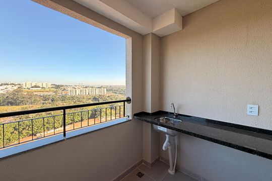 Sacada de apartamento para alugar com 2 quartos, 53m² em Medeiros, Jundiaí