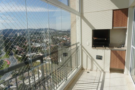 Sacada de apartamento à venda com 1 quarto, 94m² em Alphaville, Santana de Parnaíba