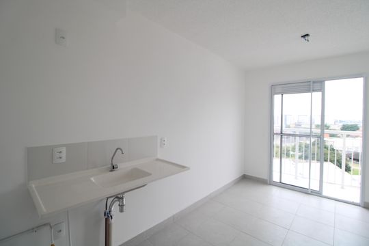 Cozinha de apartamento para alugar com 2 quartos, 43m² em Socorro, São Paulo