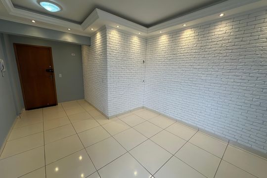 Sala de apartamento para alugar com 2 quartos, 52m² em Centro, São Vicente