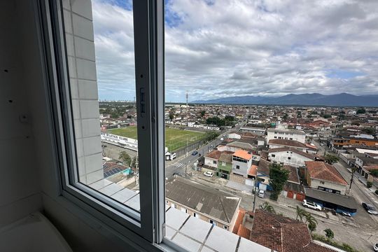 Área de Serviço de apartamento para alugar com 2 quartos, 52m² em Centro, São Vicente
