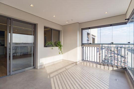 Varanda de apartamento para alugar com 3 quartos, 90m² em Quarta Parada, São Paulo