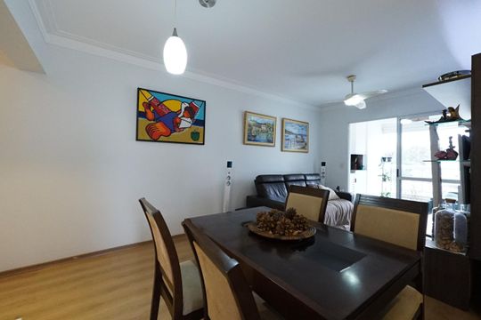 Sala de apartamento à venda com 3 quartos, 83m² em Vila São José, São Paulo