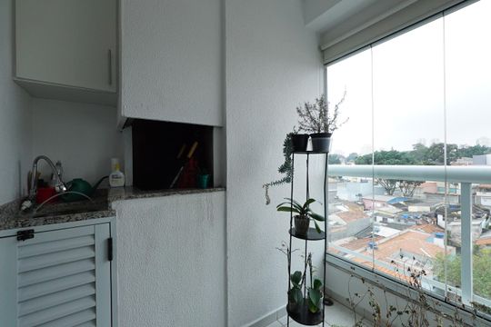 Varanda gourmet de apartamento para alugar com 3 quartos, 83m² em Vila São José, São Paulo