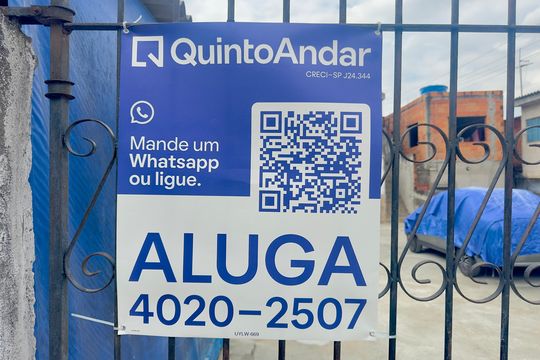 Placa aproximada de casa para alugar com 3 quartos, 90m² em Jardim Valeria, Guarulhos