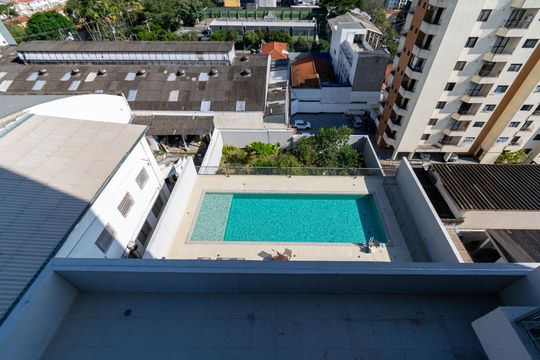 Vista da Suíte de apartamento à venda com 2 quartos, 74m² em Vila Santa Catarina, São Paulo