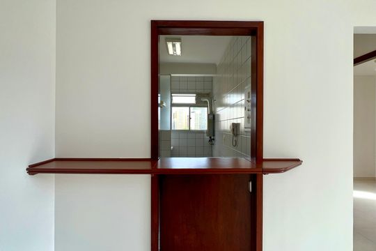 Cozinha de apartamento para alugar com 1 quarto, 45m² em Paraíso, São Paulo