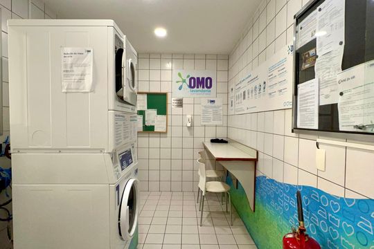 Lavanderia de apartamento para alugar com 1 quarto, 45m² em Paraíso, São Paulo