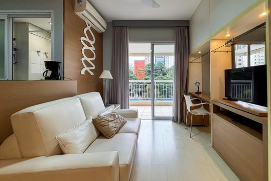 Apartamento para alugar com 1 quarto, 50m² em Jardim Paulista, São Paulo