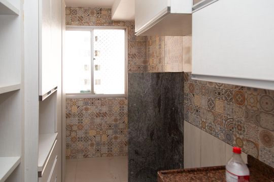 Cozinha de apartamento à venda com 3 quartos, 76m² em Setor Bueno, Goiânia