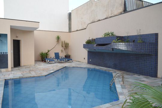 Área comum - Piscina de apartamento para alugar com 3 quartos, 133m² em Vila Seixas, Ribeirão Preto