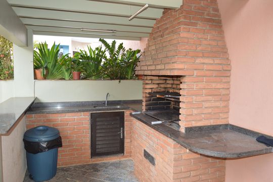 Área comum - Churrasqueira de apartamento para alugar com 3 quartos, 133m² em Vila Seixas, Ribeirão Preto