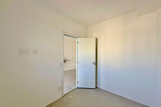 Quarto de apartamento à venda com 1 quarto, 34m² em Brooklin, São Paulo