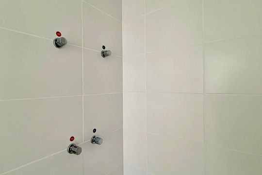 Banheiro  de apartamento à venda com 1 quarto, 34m² em Brooklin, São Paulo